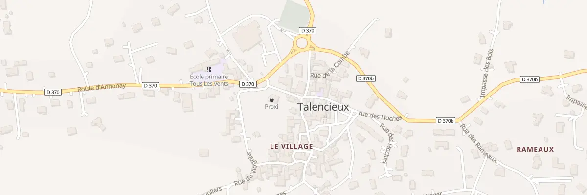 Plan du 40 Rue Centrale à Talencieux
