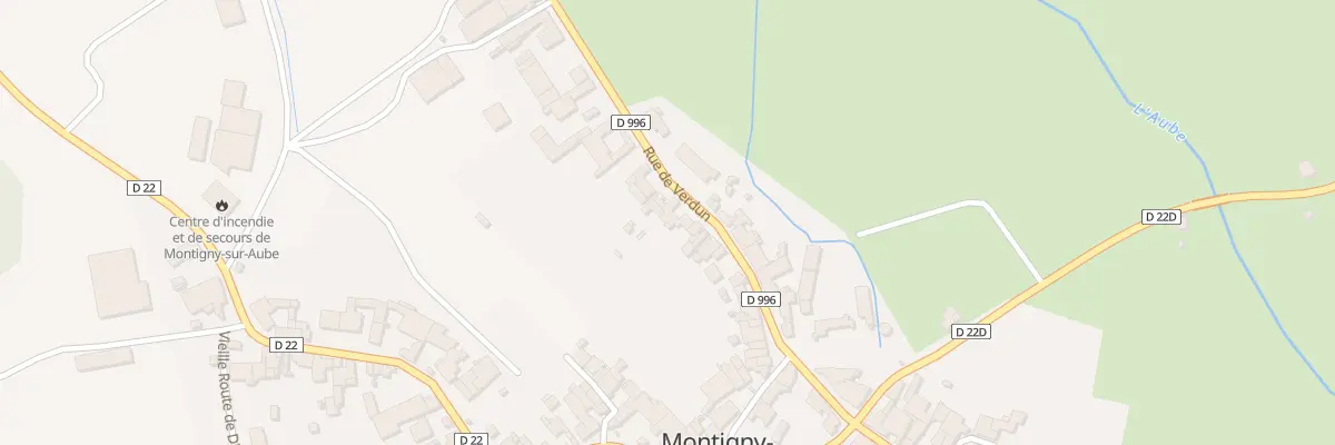 Plan du 31 Rue de Verdun à Montigny-sur-Aube