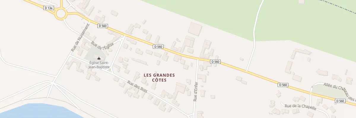 Plan du 20 Gr Grande Rue des Cotes à Sainte-Marie-du-Lac-Nuisement