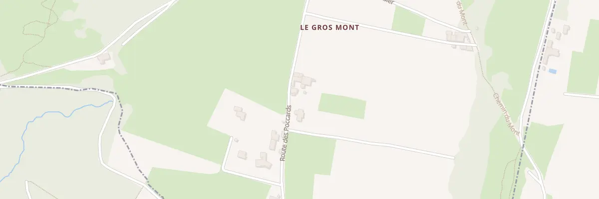 Plan du 5307 Le Gros Mont à La Roche-Vineuse