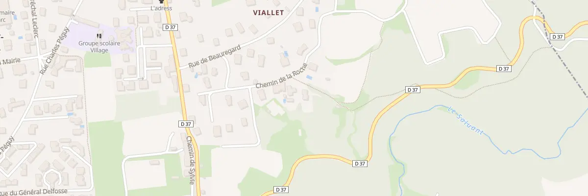 Plan du 160 Rue de la Roche à Saint-Clair-du-Rhône