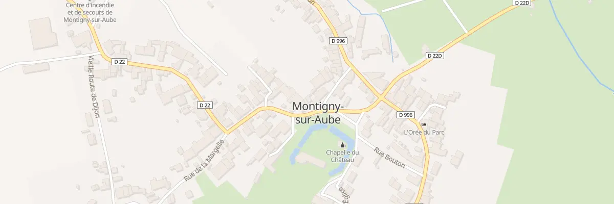 Plan du 21 Rue Henri Chambon à Montigny-sur-Aube