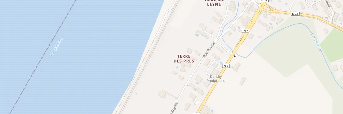 Plan du 16T Rue Royale à La Coucourde