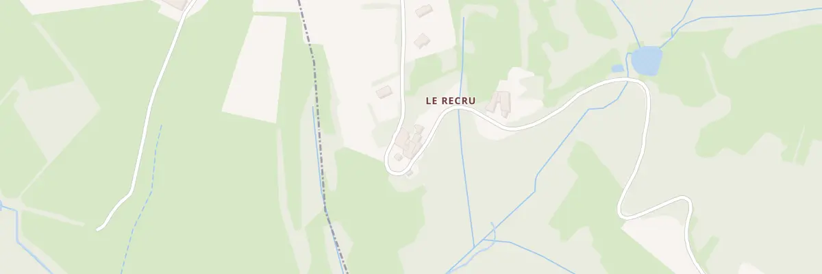 Plan du 5457 Le Recru à Ampuis