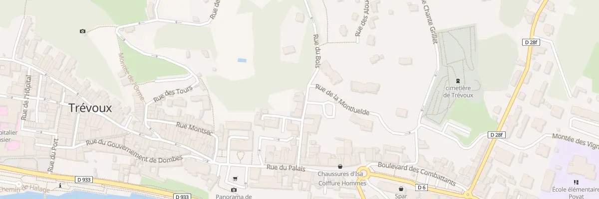 Plan du 17 Rue du Bois à Trévoux