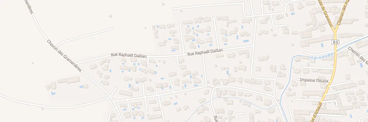Plan du 15 Rue Raphael Daillan à Maillane