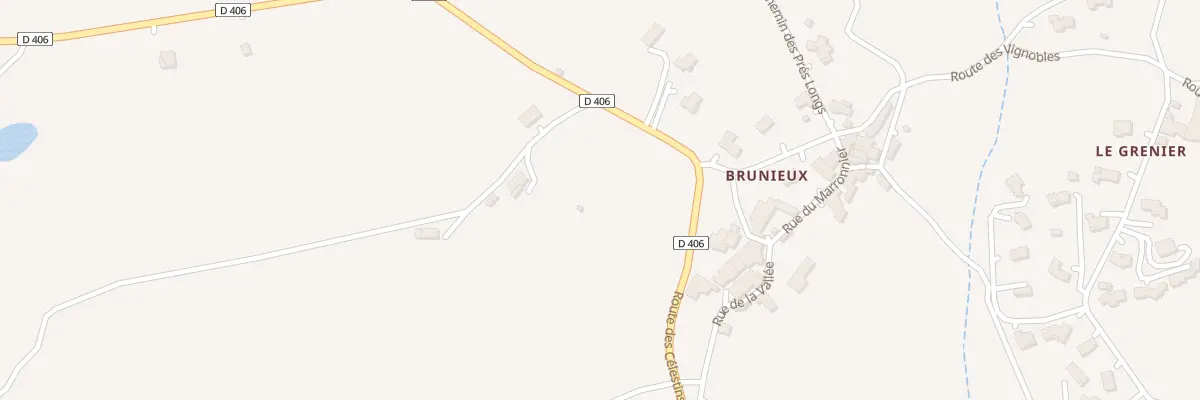 Plan du 7 Brunieux Ouest à Saint-Désirat