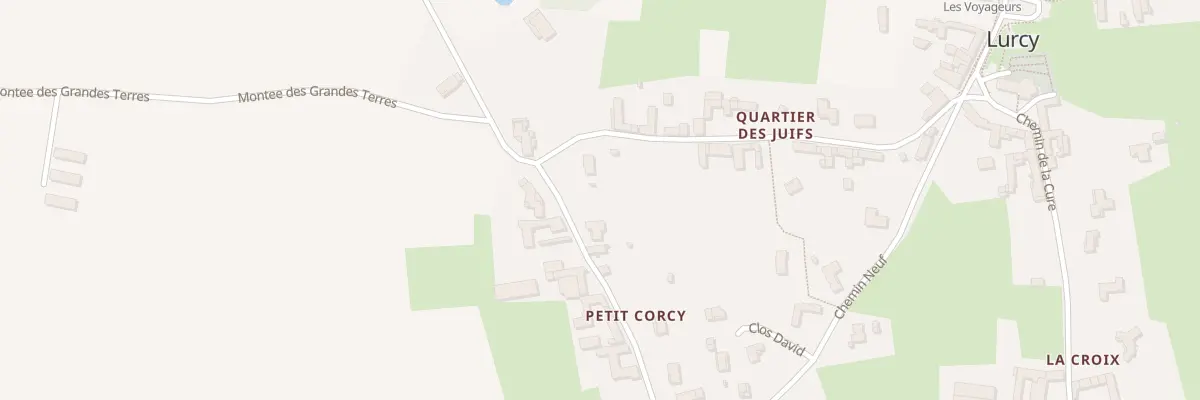 Plan du 41 Che du Petit Corcy à Lurcy