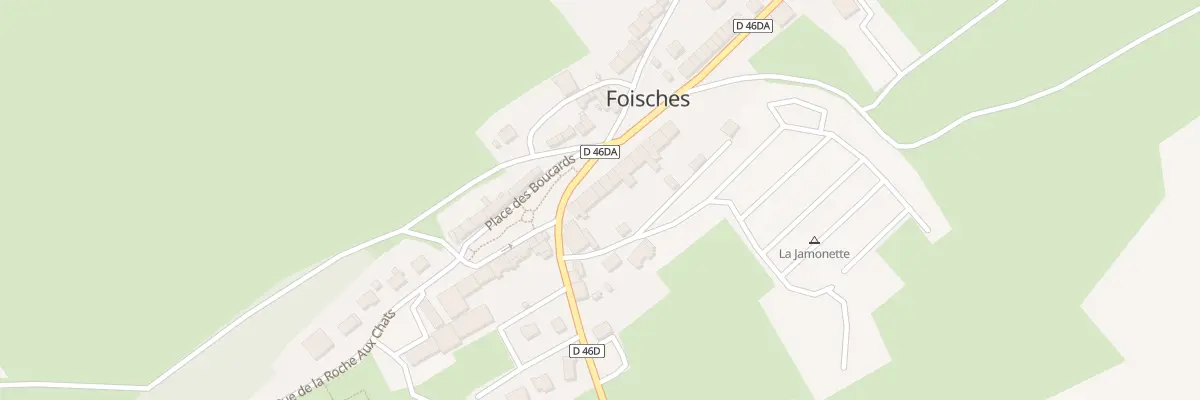 Plan du 6 Rue des Tilleuls à Foisches