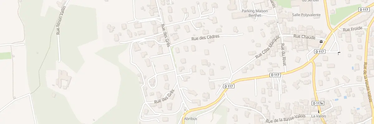 Plan du 31 Rue des Gres à Millery