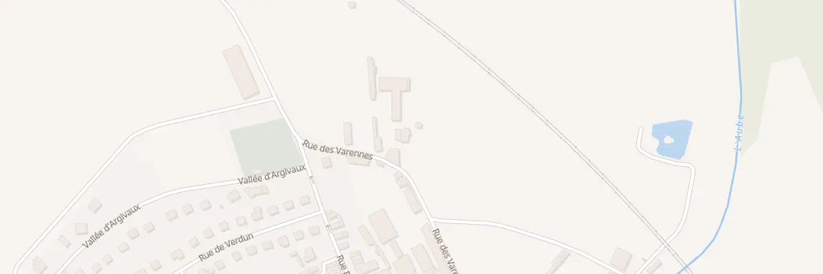 Plan du 6 Rue des Varennes à Bayel