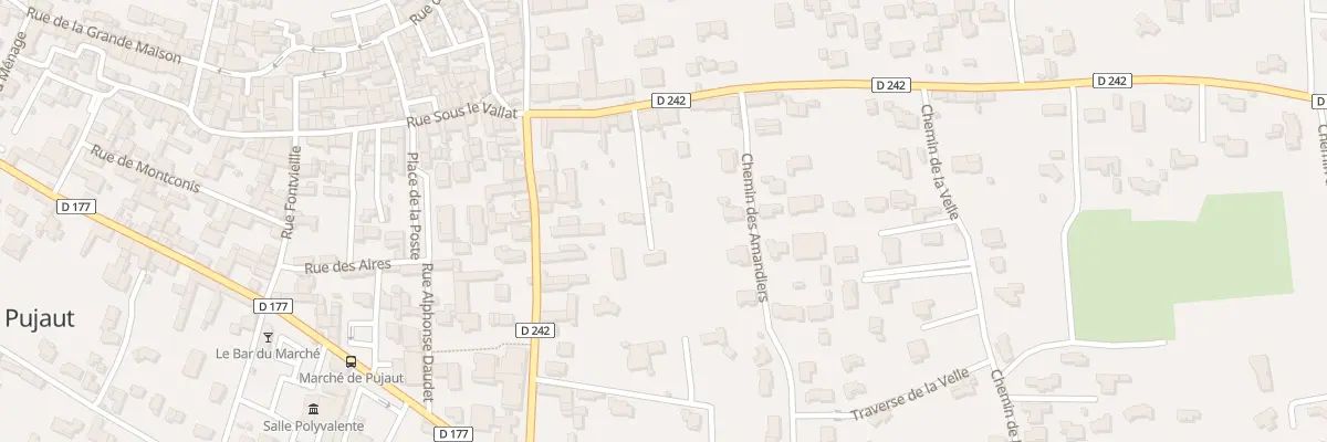 Plan du 20 Rte de Four à Pujaut