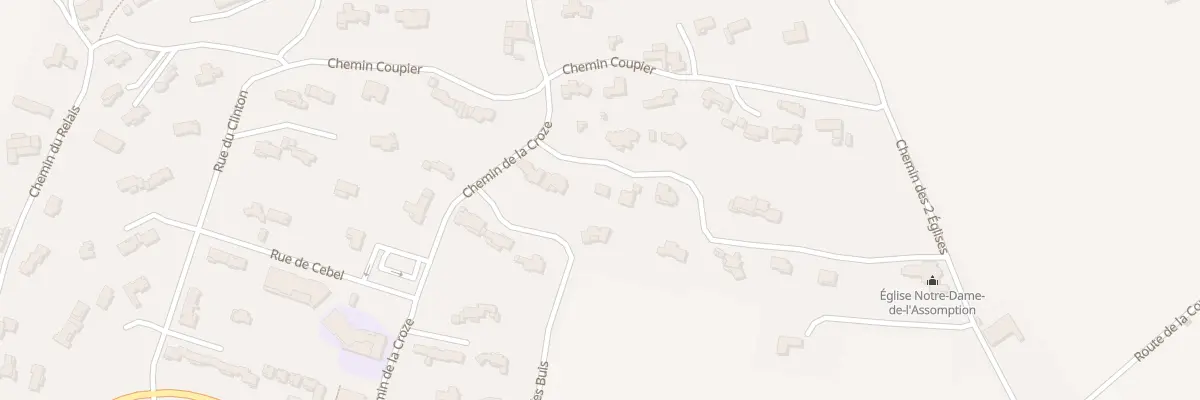 Plan du 5280 Champ de Grange à Savasse
