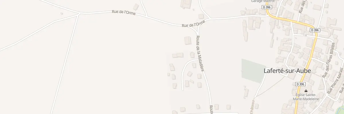 Plan du 2 Lot les Plantes II à Laferté-sur-Aube