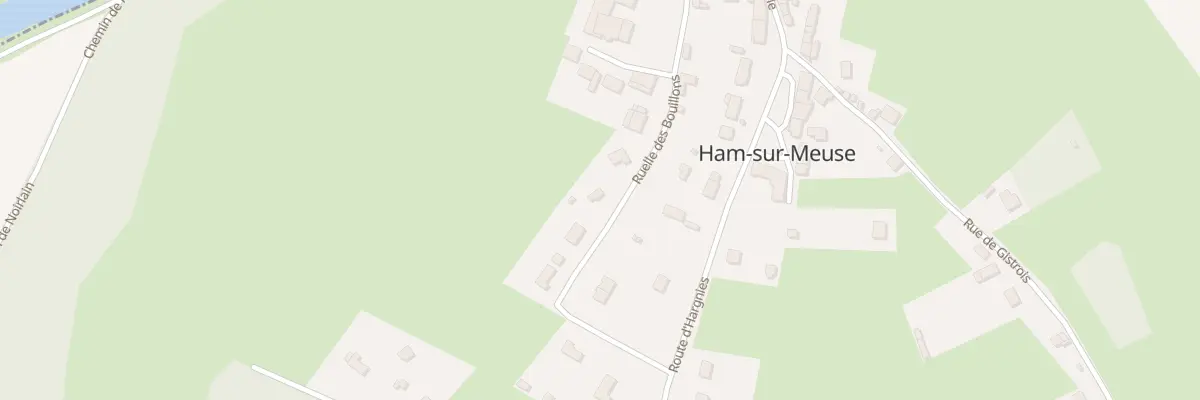 Plan du 100 Les Gays à Ham-sur-Meuse