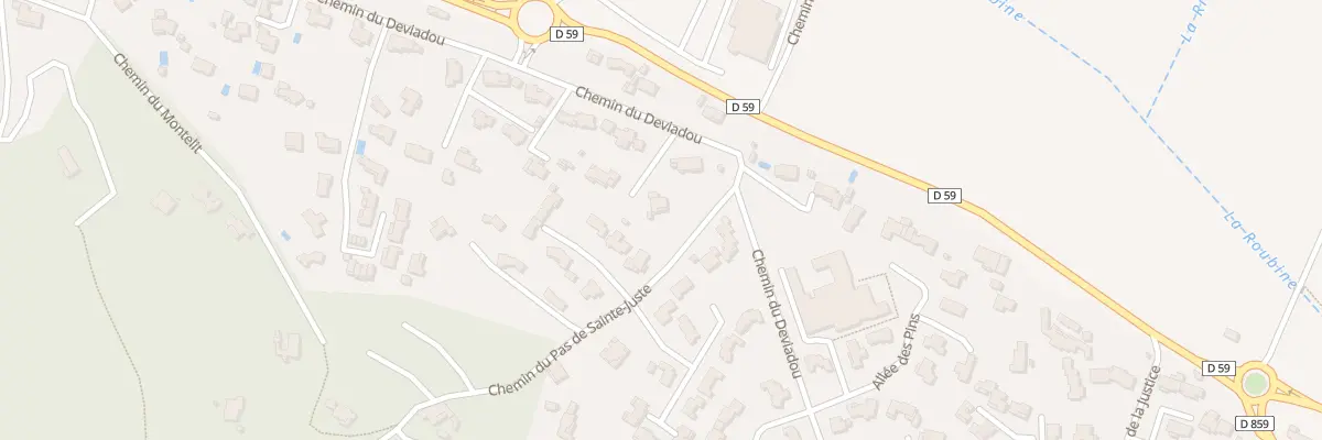 Plan du 9005 Che du Montélit à Saint-Paul-Trois-Châteaux