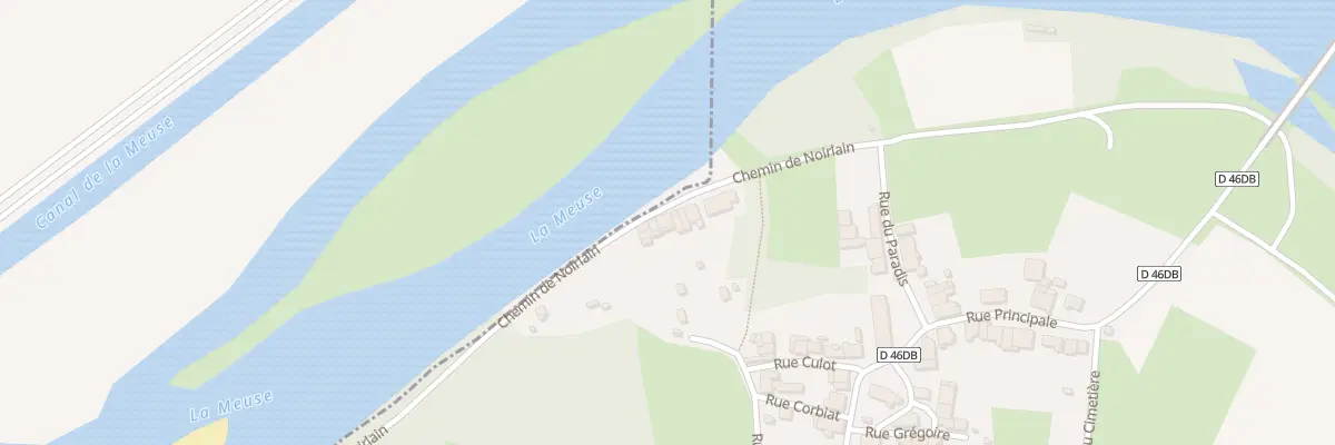 Plan du 20 Rte de Noirlain à Ham-sur-Meuse