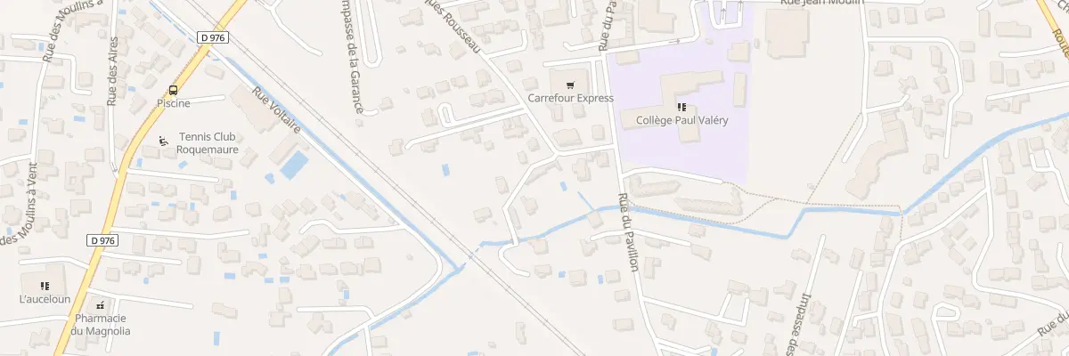 Plan du 3 Rue Jean Zay à Roquemaure