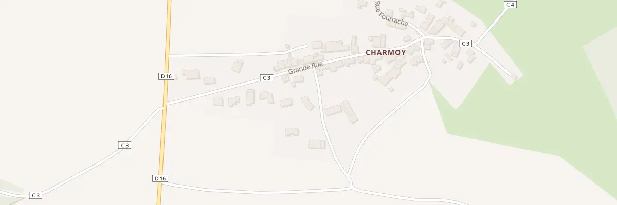 Plan du 4 Rue du Cornouiller à Blaisy-Haut