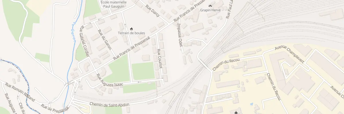 Plan du 9 Rue Darcy à Grigny-sur-Rhône