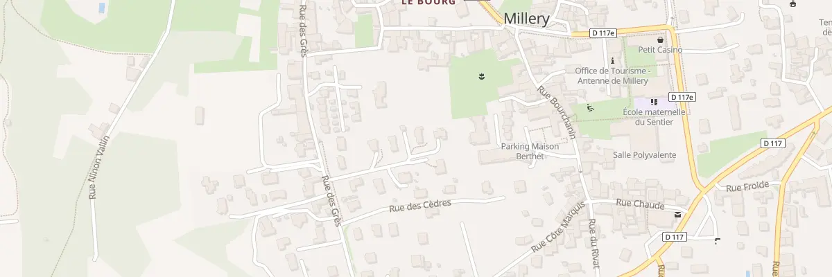 Plan du 25F Rue des Gres à Millery