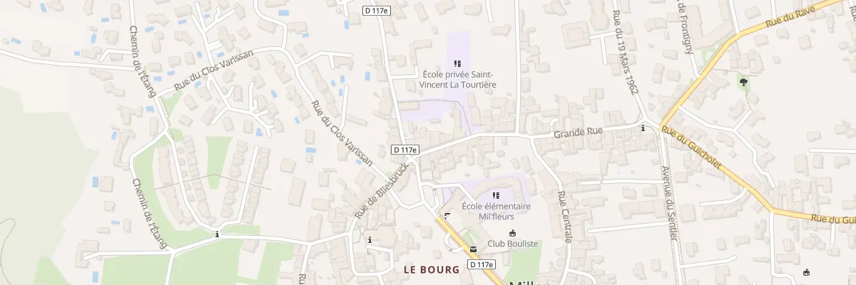 Plan du 47B Gr Grande Rue à Millery