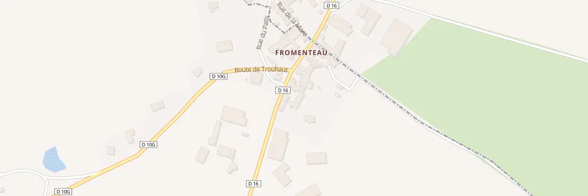 Plan du 4 Rue Saint Eloi (Fromenteau) à Trouhaut