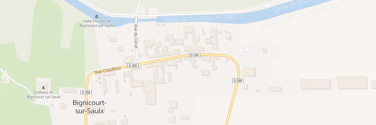 Plan du 18B Rue Chauffour à Bignicourt-sur-Saulx