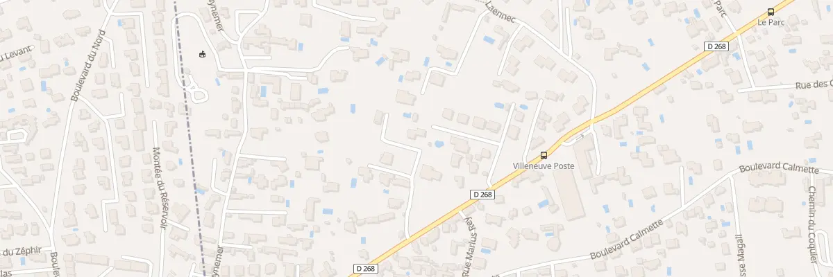 Plan du 4 Imp Carnot à Villeneuve-lès-Avignon