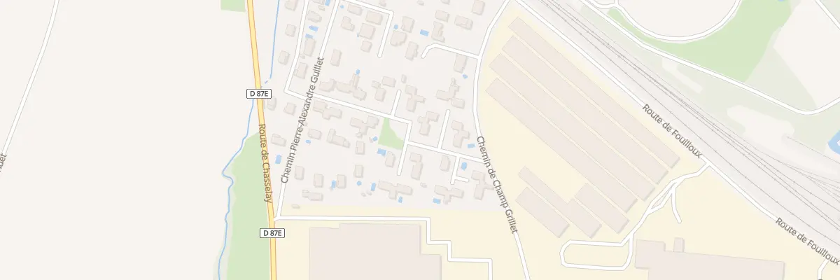 Plan du 24 Lot Les Grandes Terres à Quincieux