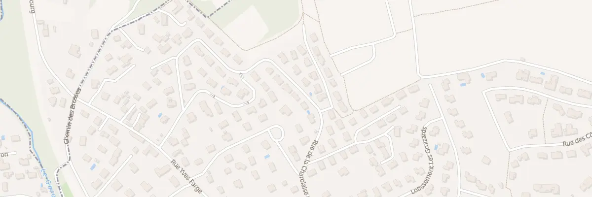 Plan du 6 Rue Charolaise des Charmes à Grigny-sur-Rhône