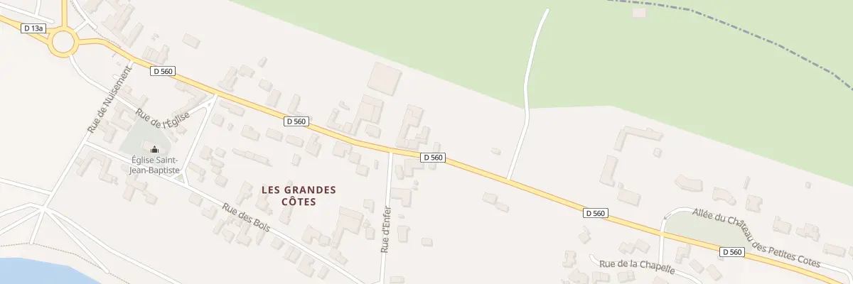 Plan du 35 Rue Grande Rue des Cotes à Sainte-Marie-du-Lac-Nuisement