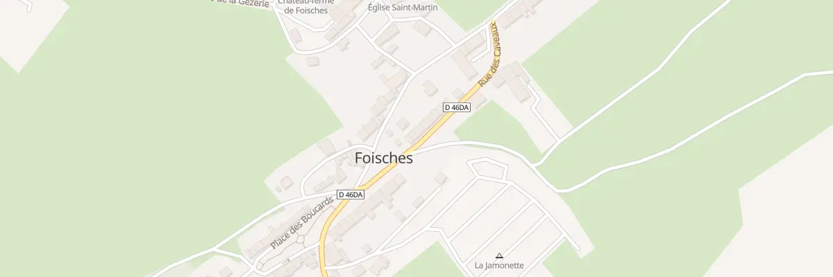 Plan du 3 Rue des Caveaux à Foisches