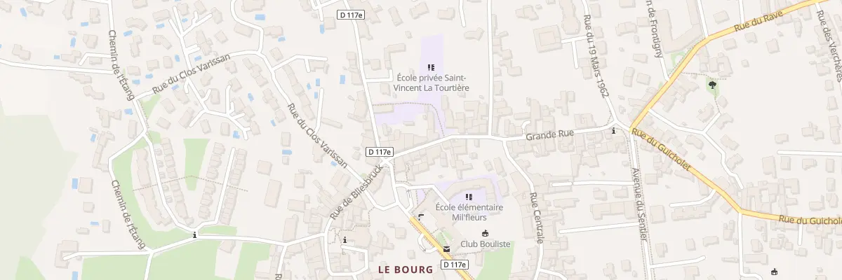 Plan du 41 Gr Grande Rue à Millery