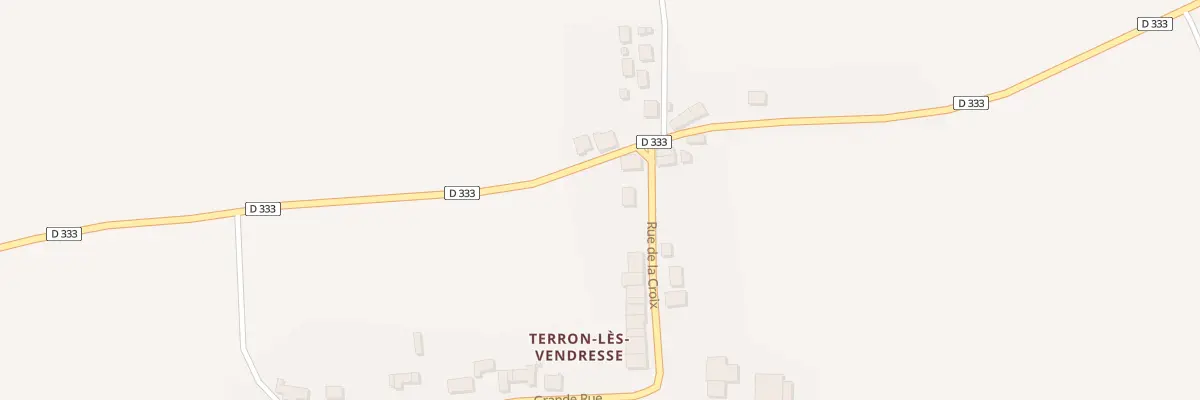 Plan du 5275 Rue de la Croix à Vendresse