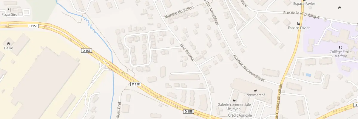 Plan du 46 Rue Pasteur à Grigny-sur-Rhône