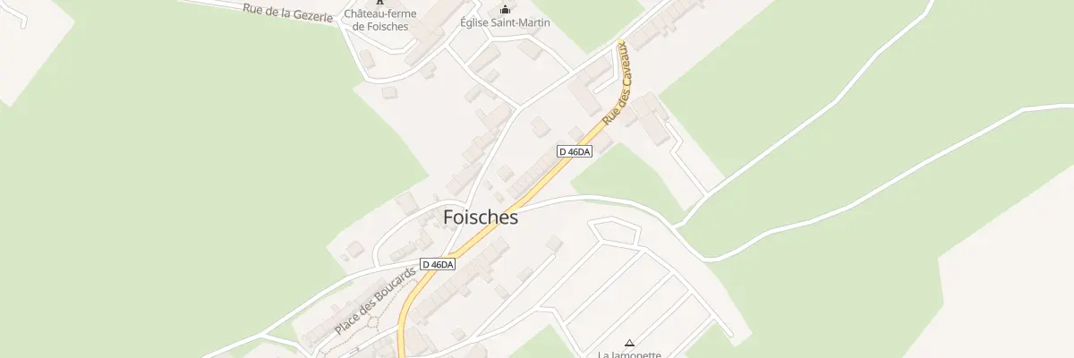 Plan du 5 Rue des Caveaux à Foisches