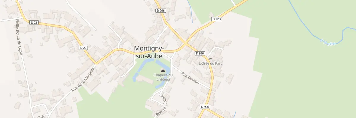 Plan du 9001 Pl Eugene Morisot à Montigny-sur-Aube