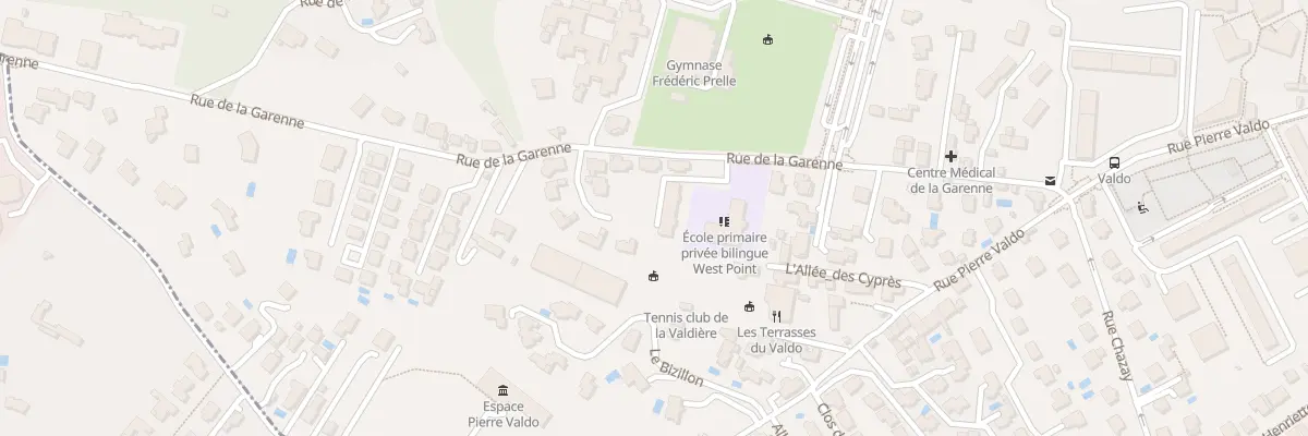 Plan du 17 Rue de la Garenne à Lyon 5e Arrondissement