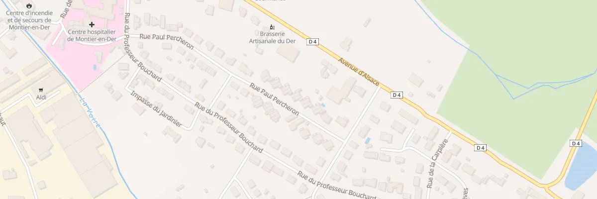 Plan du 29 Rue Paul Percheron à La Porte du Der