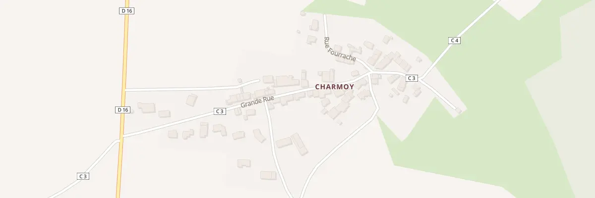 Plan du 19 Grande Rue à Blaisy-Haut