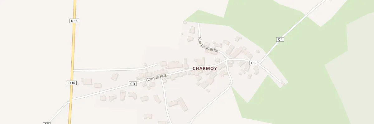 Plan du 6 Grande Rue à Blaisy-Haut