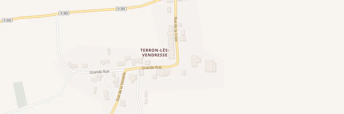 Plan du 8 Rue de la Croix à Vendresse