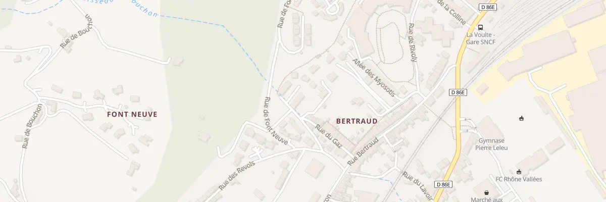 Plan du 12B Imp de la Banne à La Voulte-sur-Rhône