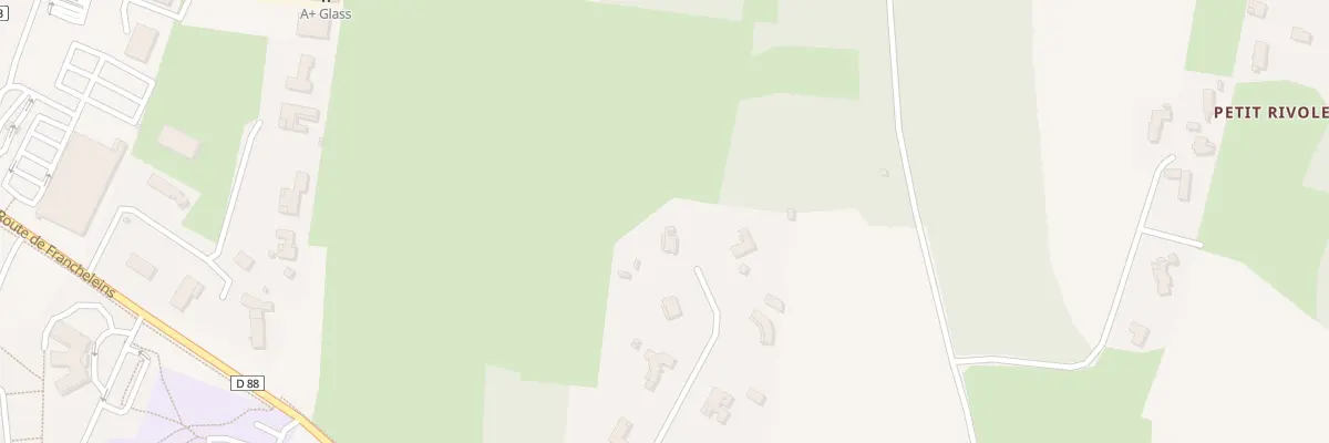 Plan du 599E Rte de Francheleins à Montceaux