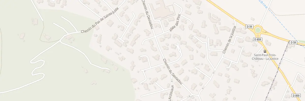 Plan du 7 Imp de l’Origan à Saint-Paul-Trois-Châteaux