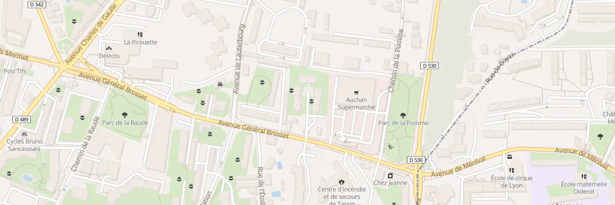 Plan du 29 Avenue Général Brosset à Tassin-la-Demi-Lune