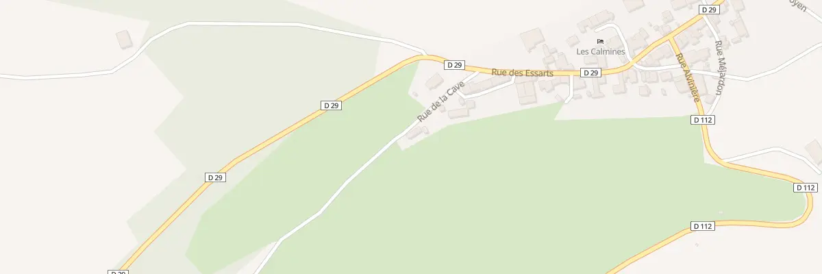 Plan du 9 Rue de la Cave à Essarois
