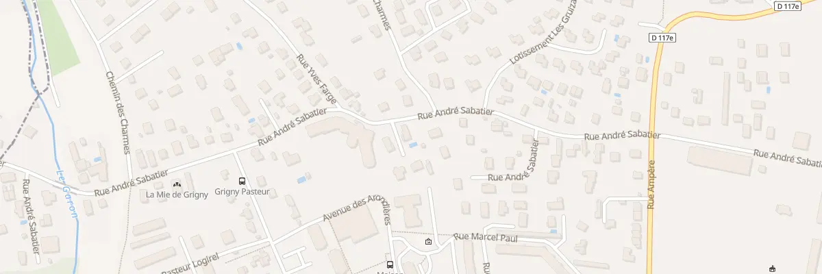 Plan du 39 Rue André Sabatier à Grigny-sur-Rhône