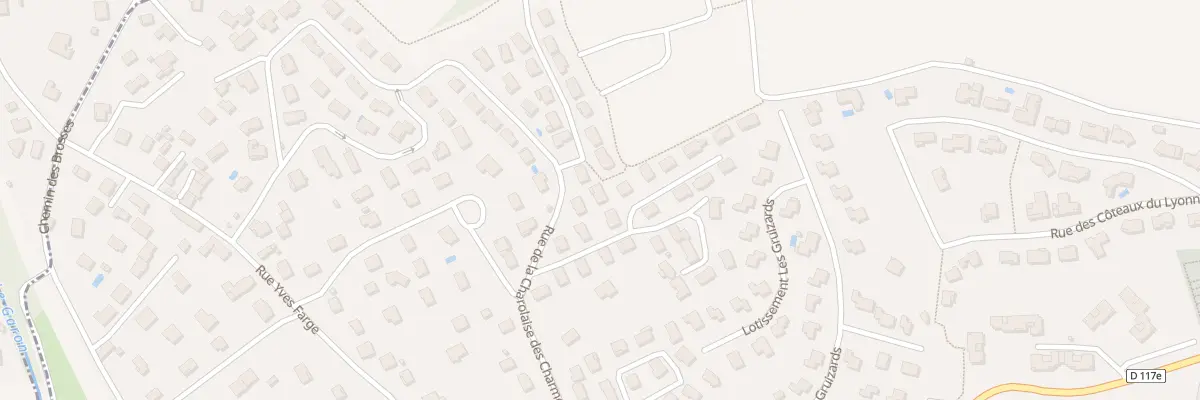 Plan du 108 Rue Charolaise des Charmes à Grigny-sur-Rhône